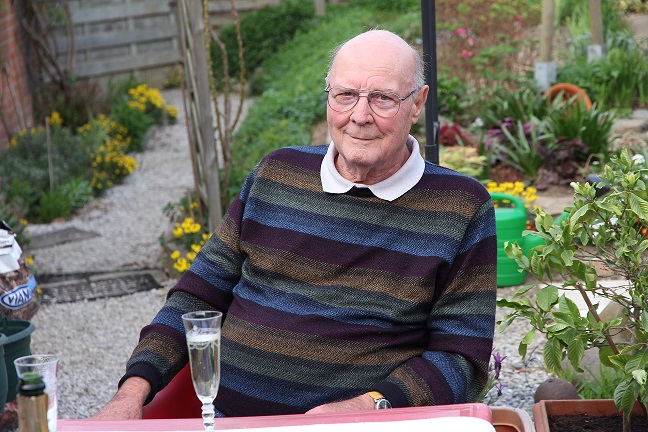 Henri Kaye visitng Belgium in 2013.